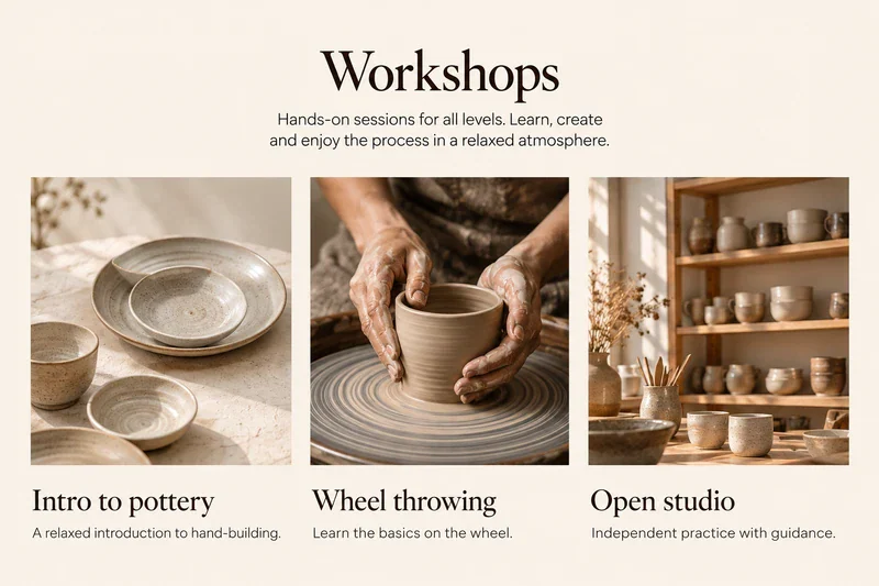 Illustrative example: Explore the workshop